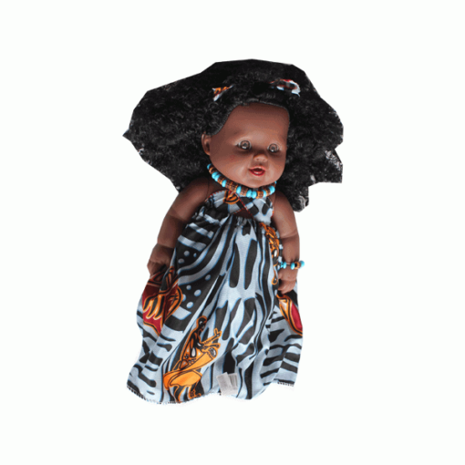 Afro baby doll: Malea in South Cameroon