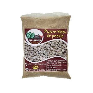 Ground white pepper from Penja