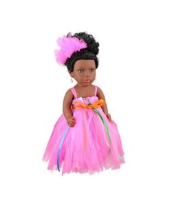 Jengue Afro Doll Pink