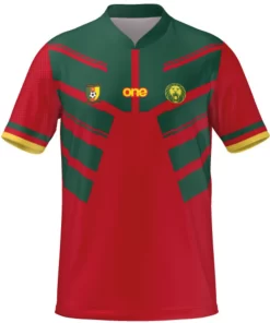 Offizielles Kamerun FECAFOOT Rot PRO Jersey