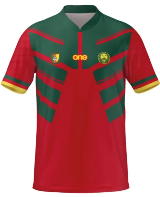 Offizielles Kamerun FECAFOOT Rot PRO Jersey