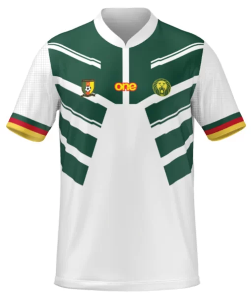 Offizielles Kamerun FECAFOOT Weiss PRO Jersey