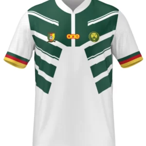 Offizielles Kamerun FECAFOOT Weiss Pro Jersey