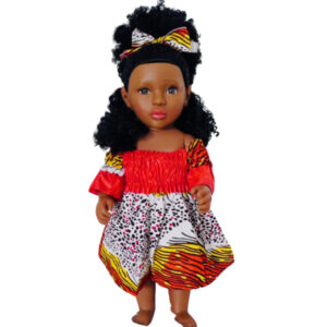 JENGUE doll in dress "Midnight Safari"