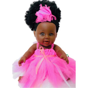 AMANG doll in tulle dress “Pink Princess”